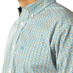 ARIAT GAGE WRINKLE FREE LONG SLEEVE SHIRT - WHITE [SZ:M]