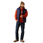 ARIAT TEAM LOGO MENS INSULATED VEST - MEDIEVAL BLUE [SZ:M]