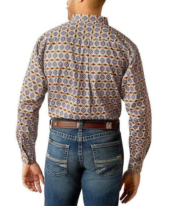 ARIAT TENNESSEE MENS LONG SLEEVE SHIRT - BLUE [SZ:S]