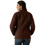 ARIAT WOMENS GRIZZLY QUILTED BARN JACKET - MOLE [SZ:XS]