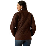 ARIAT WOMENS GRIZZLY QUILTED BARN JACKET - MOLE [SZ:XS]