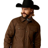 ARIAT GRIZZLY MENS SHIRT JACKET - DEMITASSE [SZ:S]