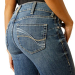 ARIAT BRITTANY WOMENS PERFECT RISE BOOT CUT JEANS - INDIANA [SZ:26.0R]