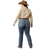 ARIAT BRITTANY WOMENS PERFECT RISE BOOT CUT JEANS - INDIANA [SZ:26.0R]