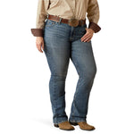 ARIAT BRITTANY WOMENS PERFECT RISE BOOT CUT JEANS - INDIANA [SZ:26.0R]