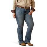 ARIAT BRITTANY WOMENS PERFECT RISE BOOT CUT JEANS - INDIANA [SZ:26.0R]