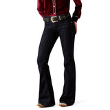 ARIAT JASMINE WOMENS PERFECT RISE FLARE - SILVER STRIPE RINSE [SZ:27.0R]