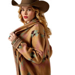 ARIAT SUNSET CHIC WOMENS BLANKET COAT - SPARK GEO JACQUARD [SZ:XS]