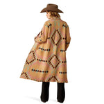 ARIAT SUNSET CHIC WOMENS BLANKET COAT - SPARK GEO JACQUARD [SZ:XS]