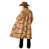 ARIAT SUNSET CHIC WOMENS BLANKET COAT - SPARK GEO JACQUARD [SZ:XS]