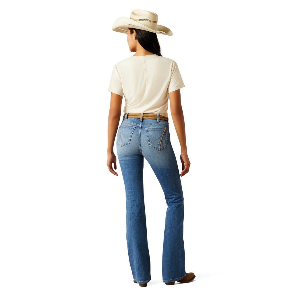 ARIAT CASSANDRA WOMENS HIGH RISE BOOT CUT JEAN - ANAHEIM
