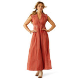 Ariat Sunset State Of Mind Dress - Chili [sz:s]