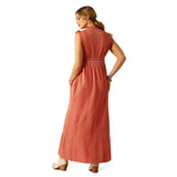 Ariat Sunset State Of Mind Dress - Chili [sz:s]