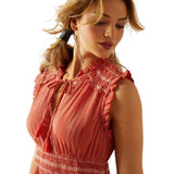 Ariat Sunset State Of Mind Dress - Chili [sz:s]