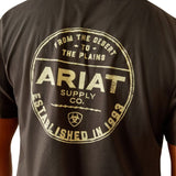 Ariat Explore Circle Mens Short Sleeve Tee - Vintage Black [sz:s]