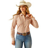 Ariat Kirby Pro Womens Long Sleeve Shirt - Malia Stripe [sz:s]