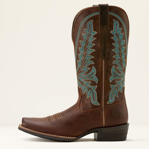 ARIAT ROCK CREEK WOMENS BOOTS - SASSY BROWN [SZ:7.5]