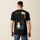 Ariat Maximal Collage Short Sleeve Tee - Black [sz:m]