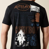 Ariat Maximal Collage Short Sleeve Tee - Black [sz:m]