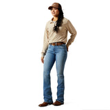 Ariat Camellia Womens High Rise Boot Leg Jean - Glendale [sz:24r]