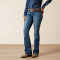Ariat Womens Aisha Mid Rise Boot Cut Jean - Ithica