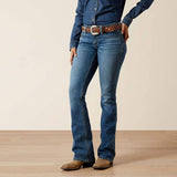 Ariat Womens Aisha Mid Rise Boot Cut Jean - Ithica