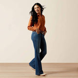 Ariat Womens Leslie Perfect Rise Slim Trouser Jean - Vermont [sz:25r]