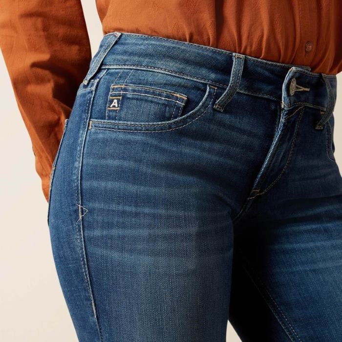 Ariat Womens Leslie Perfect Rise Slim Trouser Jean - Vermont [sz:25r]