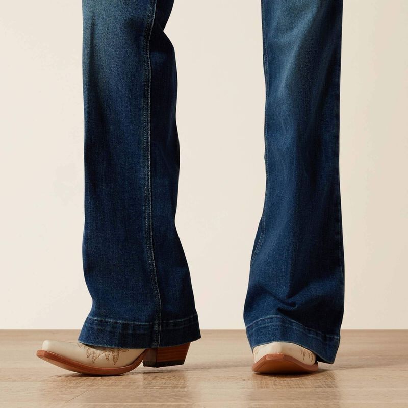 Ariat Womens Leslie Perfect Rise Slim Trouser Jean - Vermont [sz:25r]