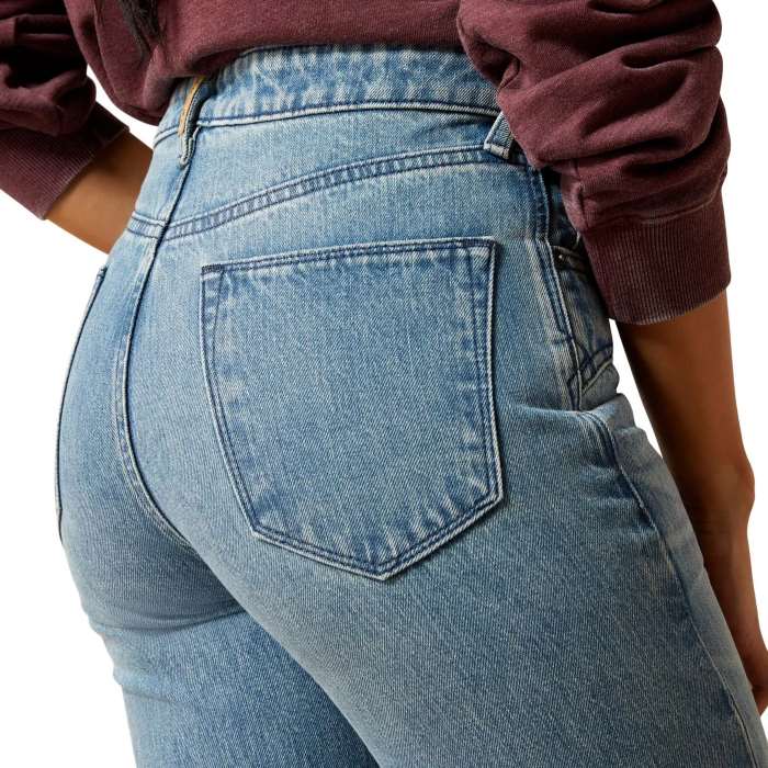 Ariat Cheyenne Womens Ultra High Rise Tomboy Straight Jean - Candy [sz:27r]