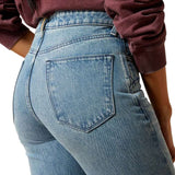 Ariat Cheyenne Womens Ultra High Rise Tomboy Straight Jean - Candy [sz:27r]