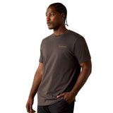 Ariat Southwest Wooden Reticle Short Sleeve Mens Tee - Vintage Black [sz:m]