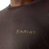 Ariat Southwest Wooden Reticle Short Sleeve Mens Tee - Vintage Black [sz:m]
