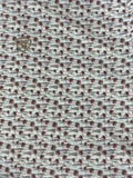 Ariat Mens All Over Print Polo - White Island Mini Print [sz:l]