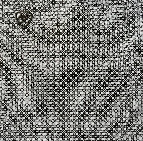 Ariat Alden Wrinkle Free Mens Classic Fit Long Sleeve Shirt - Chestnut Geo Print [sz:m]