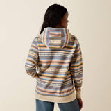 Ariat Logo 2.0 Womens Hoodie - Multicoloured Serape [sz:s]