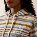 Ariat Logo 2.0 Womens Hoodie - Multicoloured Serape [sz:s]