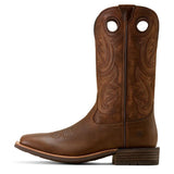 Ariat Mens Highland Toughstock Wide Square Toe Boots - Distressed Brown/tack Room Brown [sz:9.0ee]
