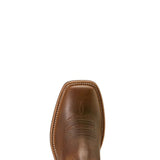 Ariat Mens Highland Toughstock Wide Square Toe Boots - Distressed Brown/tack Room Brown [sz:9.0ee]