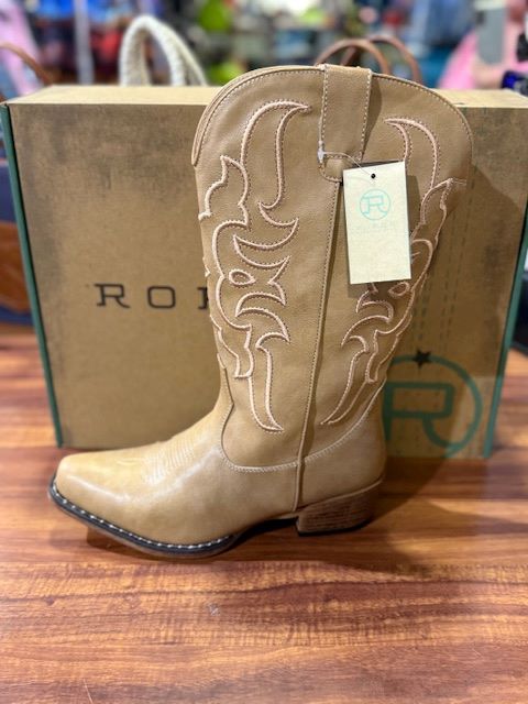 Roper Womens Riley Flextra - Light Tan [sz:7.5]