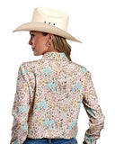 Stetson Prairie Floral Womens Long Sleeve Shirt [sz:s]
