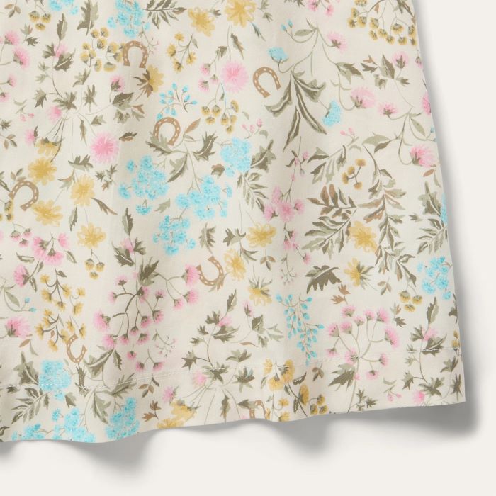 Stetson Prairie Floral Womens Short Sleeve Dress [sz:s]