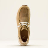 Ariat Buckeye H20 Womens Shoe - Light Tan/distressed Croc Print [sz:7.0b]