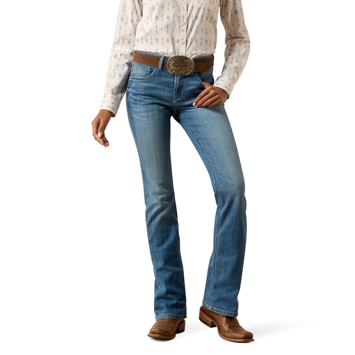 Ariat Womens Lyra Highrise Womens Bootcut Jeans - Belfair [sz:24r]