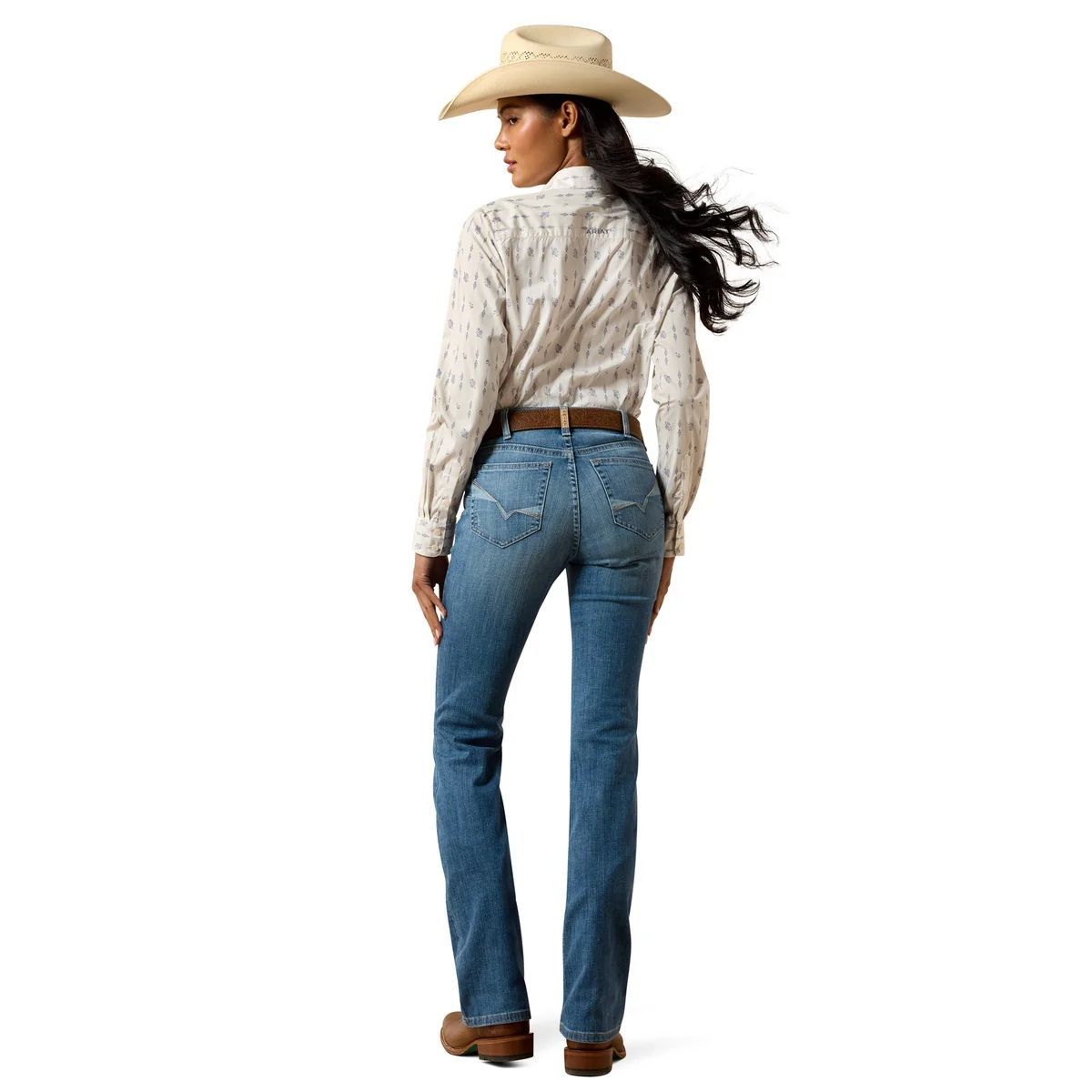 Ariat Womens Lyra Highrise Womens Bootcut Jeans - Belfair [sz:24r]