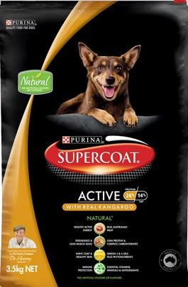 SUPERCOAT DOG ADULT ACTIVE 18KG