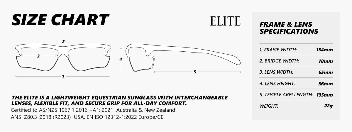 Gidgee Eyes Sunglasses Elite Black