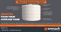Tank Enmach 230g 1050l Slimlin