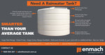 TANK ENMACH 1100G 5000L SLIMLINE