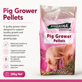Pig Grower Pellets Riverina 20kg 